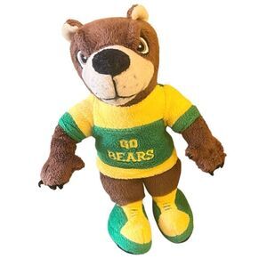 Baylor Vintage Mascot Stuffed Bear “‎ Go Bear” 10”